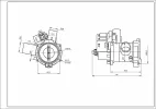 Помпа 30W B20-6AZC Hanyu для стиральных машин Bosch 00141896 6