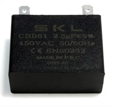 Конденсатор для кондиционеров 2.5uF 450V CBB61 SKL