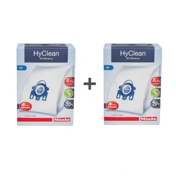 Комплект мешков HyClean 3D GN (8шт) + фильтры для пылесоса Miele