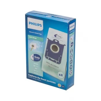 Комплект мешков (4шт) FC8022/04 S-BAG Clinic Anti-Allergy для пылесосов Philips 883802204010